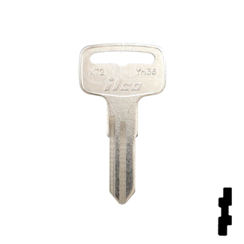X72 ( YH36 ) Yamaha Power Sport Key Ilco