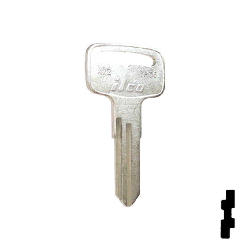 X72 ( YH36 ) Yamaha Power Sport Key Ilco