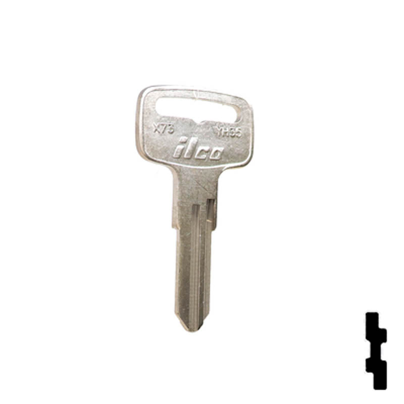 X73 ( YH35 ) Yamaha Motorcycle Key Power Sport Key Ilco