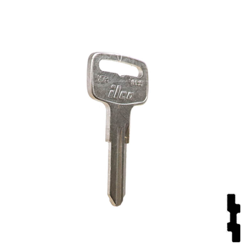 X73 ( YH35 ) Yamaha Motorcycle Key Power Sport Key Ilco
