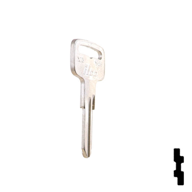 X73 ( YH35 ) Yamaha Motorcycle Key Power Sport Key Ilco