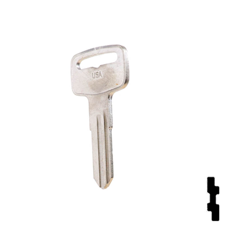 X73 ( YH35 ) Yamaha Motorcycle Key Power Sport Key Ilco