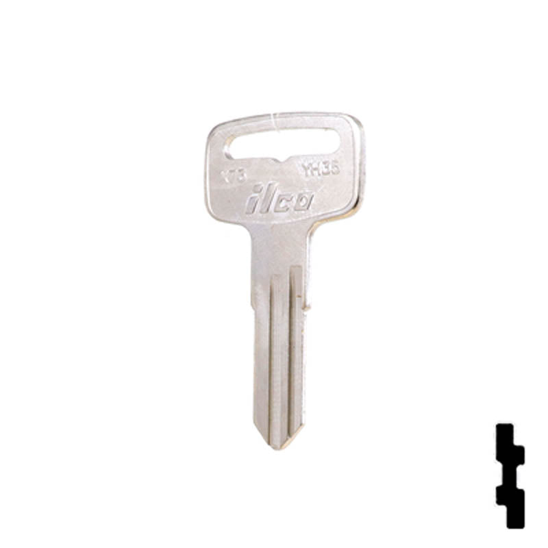 X73 ( YH35 ) Yamaha Motorcycle Key Power Sport Key Ilco