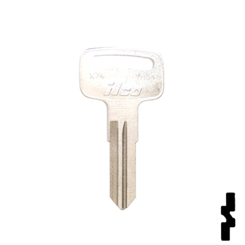 X74 ( YH34 ) Power Sport Key Ilco