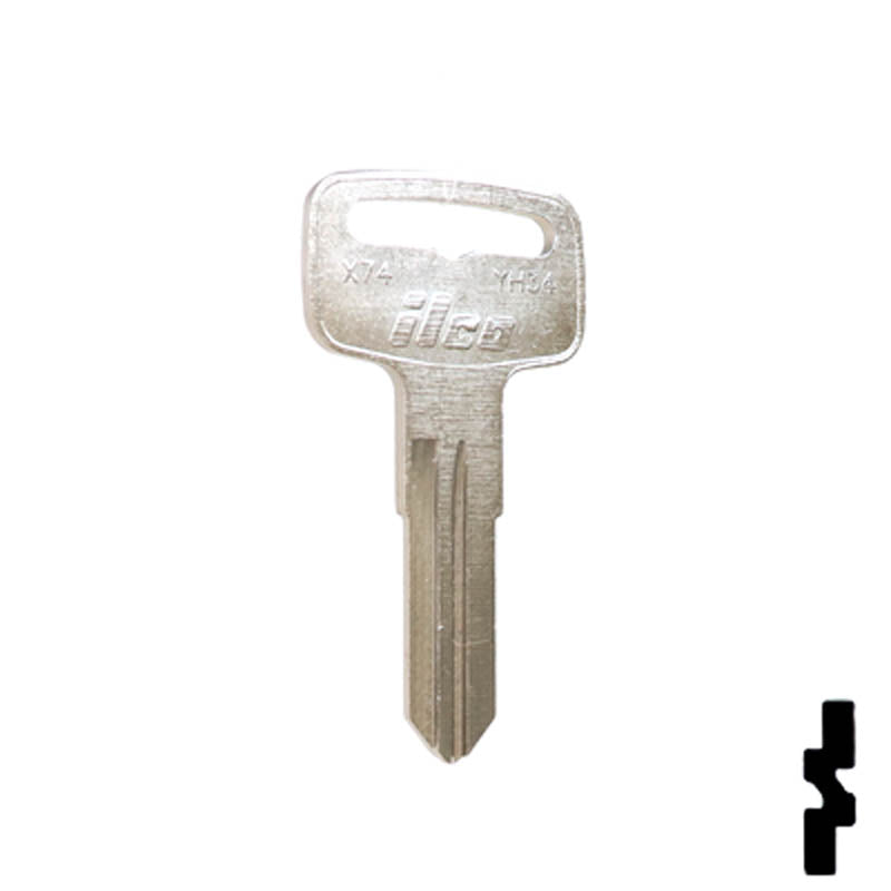 X74 ( YH34 ) Power Sport Key Ilco