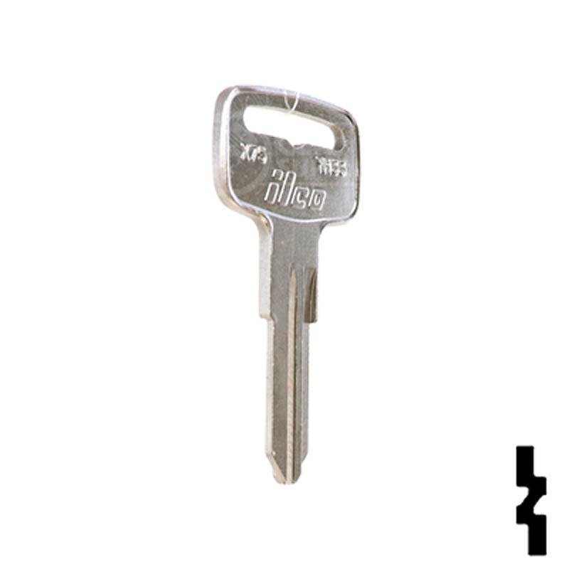 X75 ( YH33 ) Yamaha Key Power Sport Key Ilco