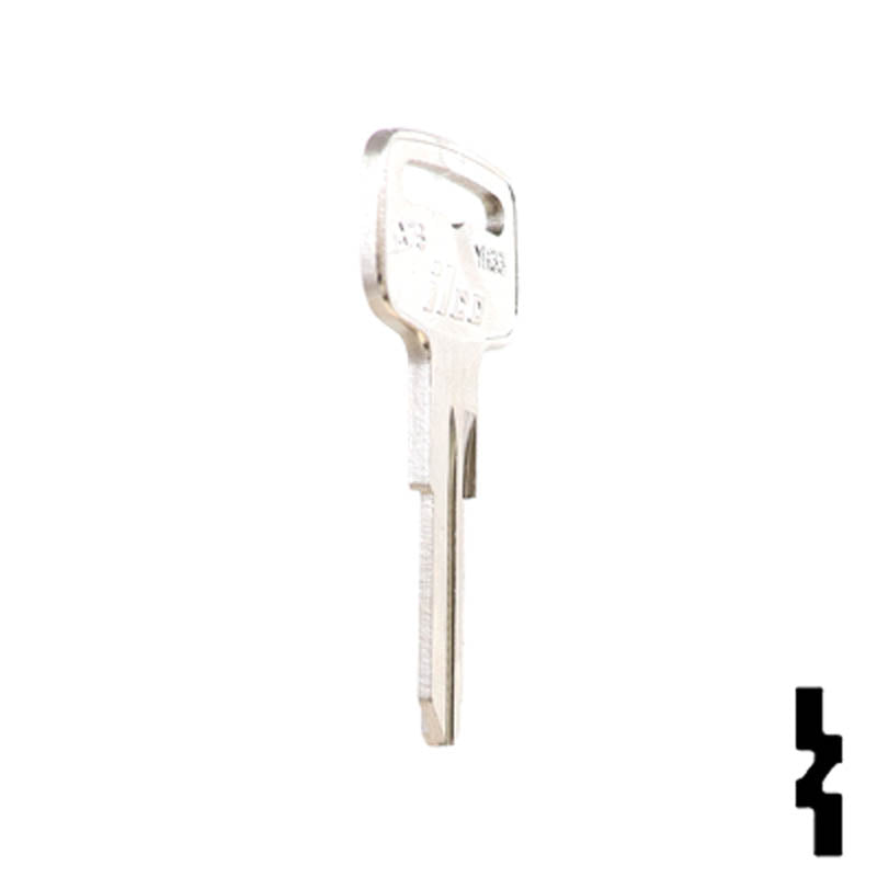 X75 ( YH33 ) Yamaha Key Power Sport Key Ilco