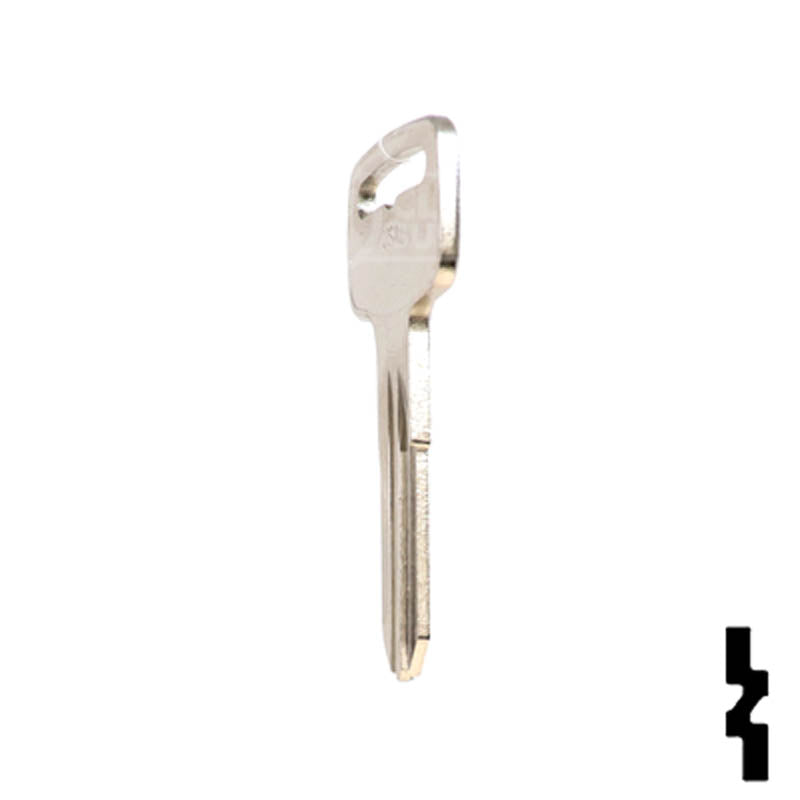 X75 ( YH33 ) Yamaha Key Power Sport Key Ilco