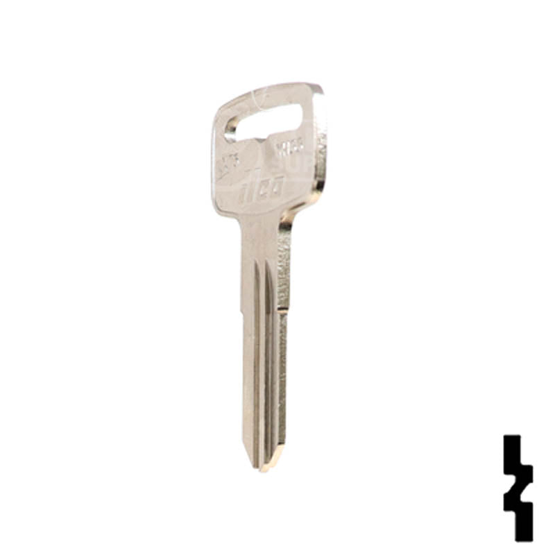 X75 ( YH33 ) Yamaha Key Power Sport Key Ilco