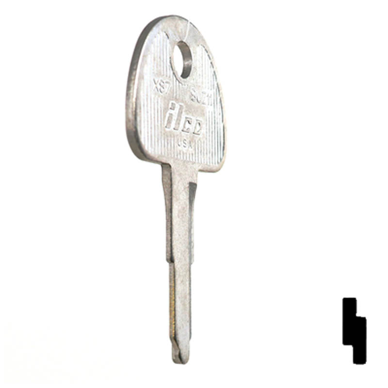 X87 ( SUZ11 ) Suzuki Motorcycle Key Power Sport Key JMA USA