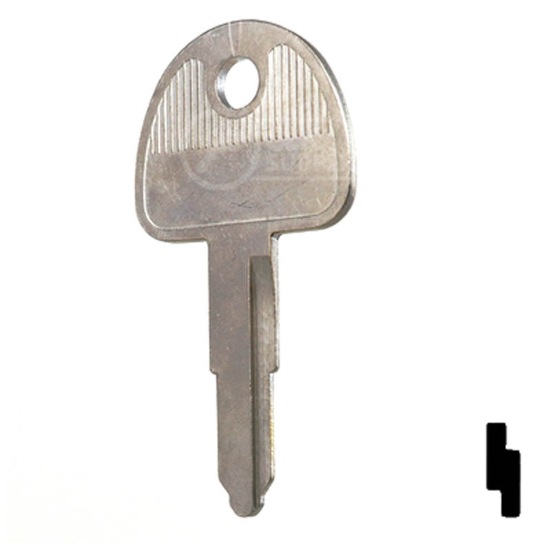 X87 ( SUZ11 ) Suzuki Motorcycle Key Power Sport Key JMA USA