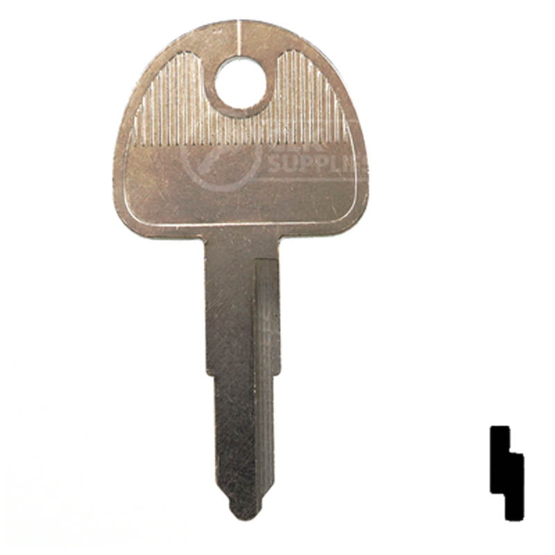 X87 ( SUZ11 ) Suzuki Motorcycle Key Power Sport Key JMA USA