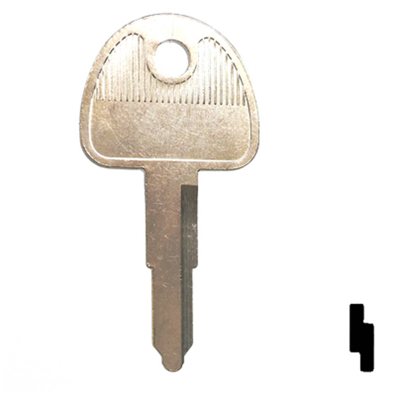 X87 ( SUZ11 ) Suzuki Motorcycle Key Power Sport Key JMA USA