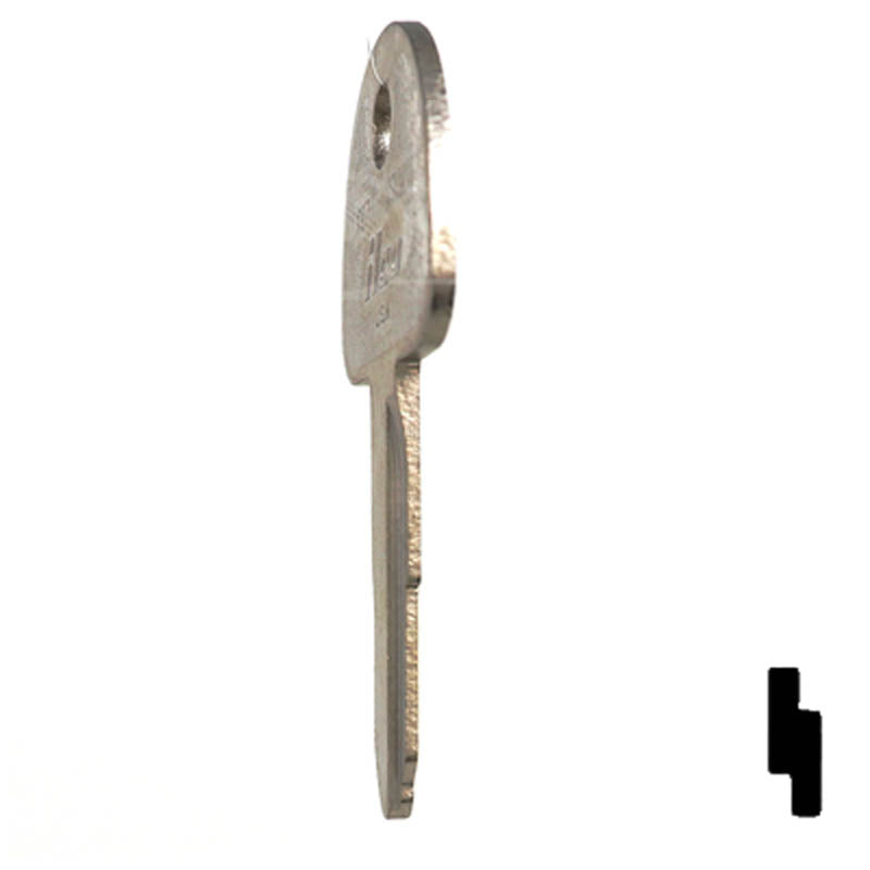 X87 ( SUZ11 ) Suzuki Motorcycle Key Power Sport Key JMA USA