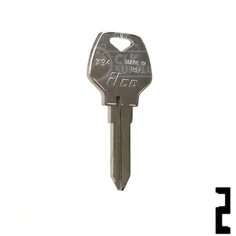 X94 Harley Davidson Key Power Sport Key Ilco