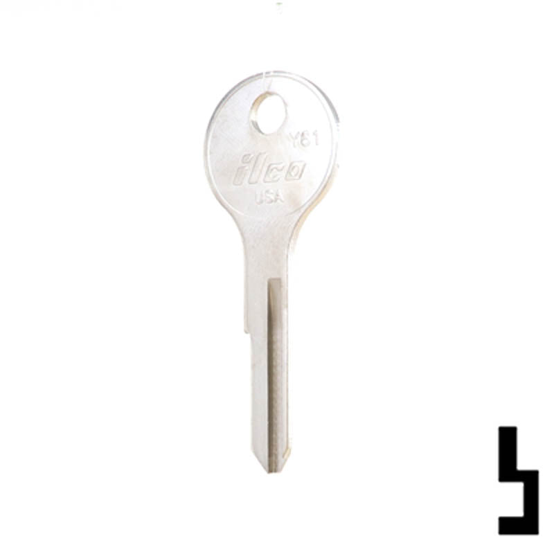 Y61 , NE-7 BMW Key Power Sport Key Ilco