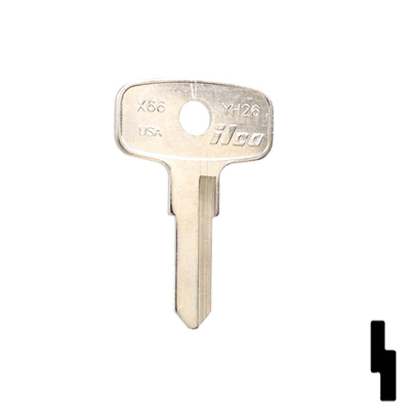 YH26, X66 Yamaha Key Power Sport Key Ilco