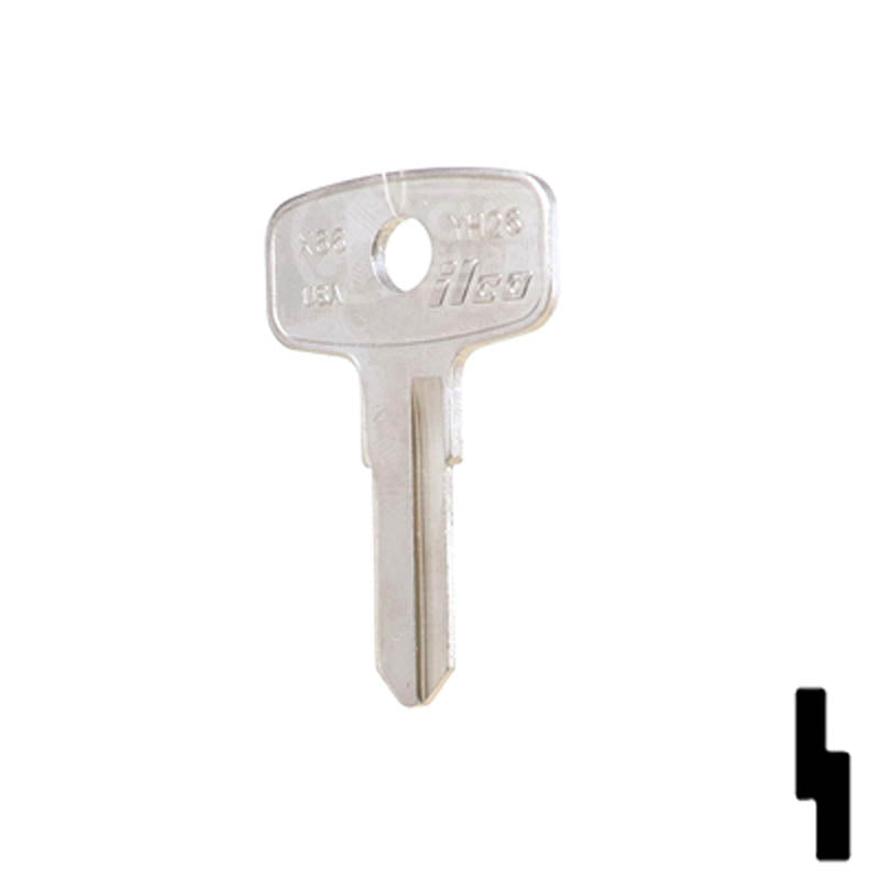 YH26, X66 Yamaha Key Power Sport Key Ilco