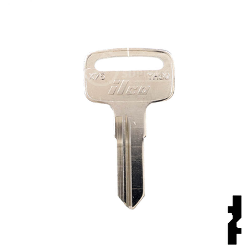 YH30, X76 Yamaha Key Power Sport Key Ilco