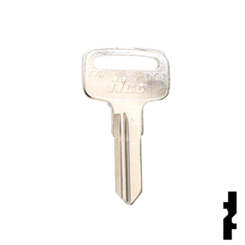 YH30, X76 Yamaha Key Power Sport Key Ilco