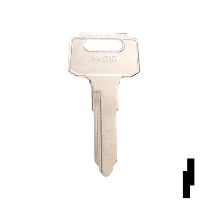 YH31R Yamaha Key Power Sport Key Ilco