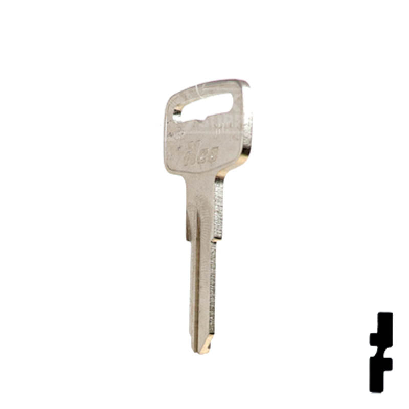 YH44, X62 Yamaha Key Power Sport Key Ilco