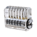 Clear Practice Lock with Standard Pins Practice Lock BAY-CO