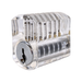 Clear Practice Lock with Standard Pins Practice Lock BAY-CO