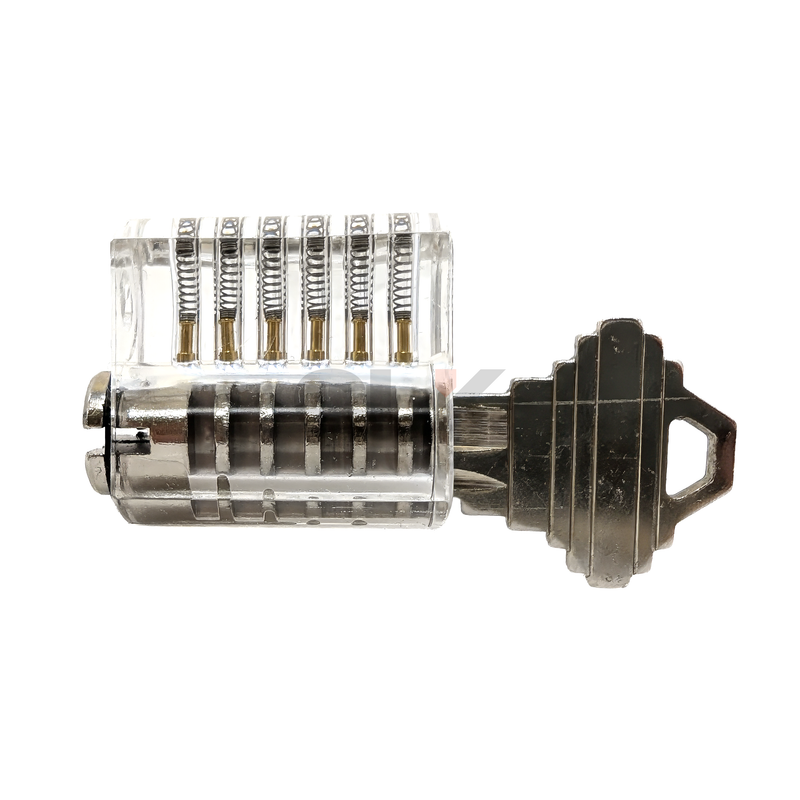 Transparent Practice Lock with Spool Pins Practice Lock Axiom Entry