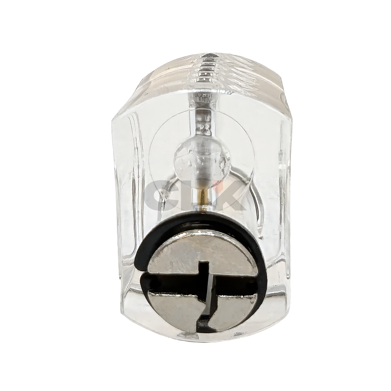 Transparent Practice Lock with Spool Pins Practice Lock Axiom Entry