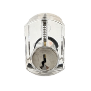 Transparent Practice Lock with Spool Pins Practice Lock Axiom Entry