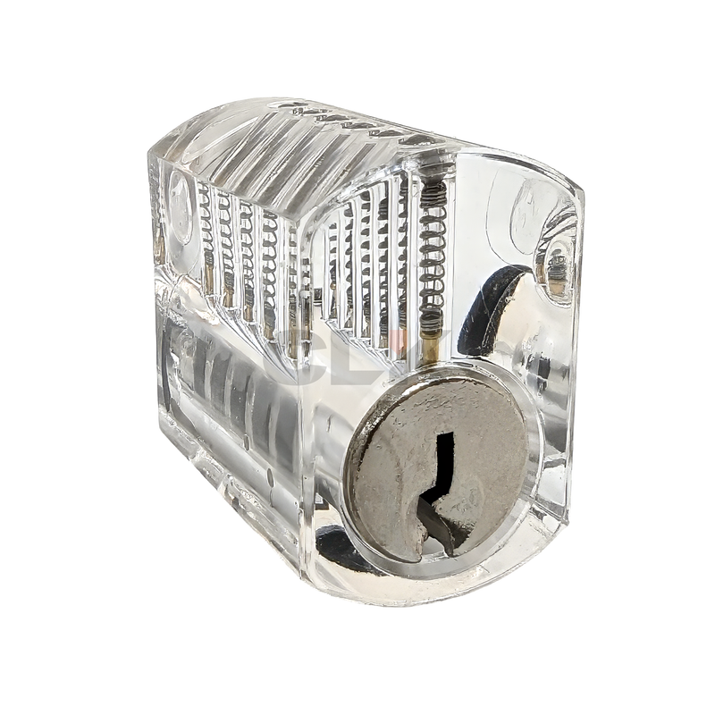 Transparent Practice Lock with Spool Pins Practice Lock Axiom Entry