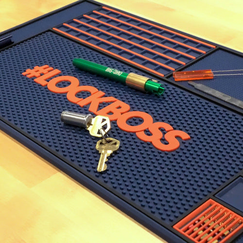 The NEW #Lockboss Ultimate Pinning and Work Mat - 25% OFF - Cyber Monday Deals! Rekeying Aid LockVoy