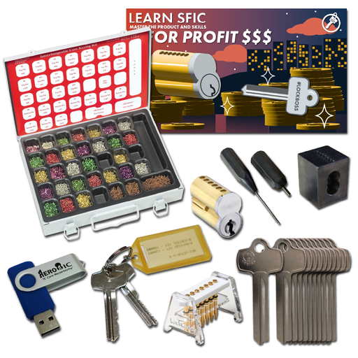 Entrepreneur Kit for SFIC Small Format Interchangeable Core (A2 System) - Save $185 Rekeying Bundle LockVoy