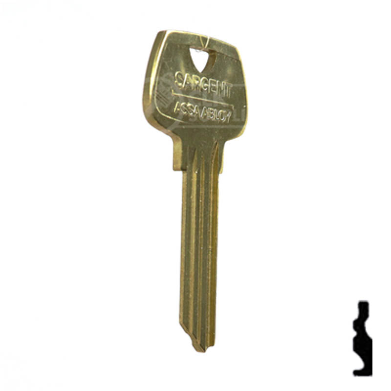 01007LB Sargent Key Residential-Commercial Key Ilco