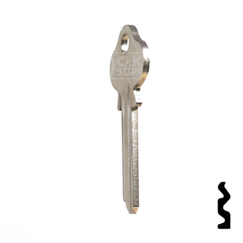 1004AR Lockwood Key Residential-Commercial Key Ilco