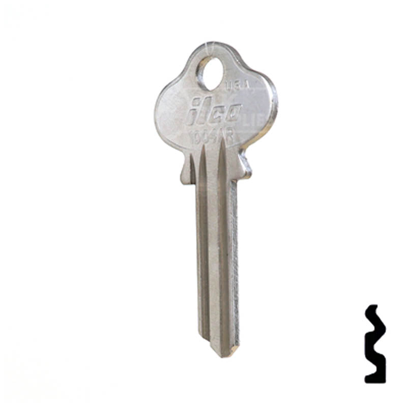1004AR Lockwood Key Residential-Commercial Key Ilco