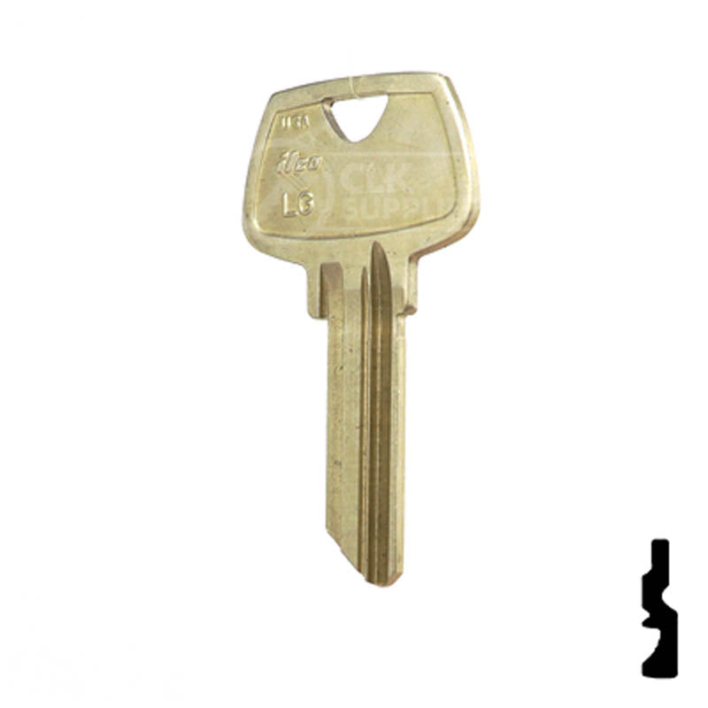 1007LG Sargent Key Residential-Commercial Key Ilco