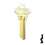 101-C, SC4 Look-A-Like Nickel Silver Key Residential-Commercial Key Ilco