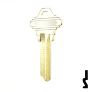 101-C, SC4 Look-A-Like Nickel Silver Key Residential-Commercial Key Ilco