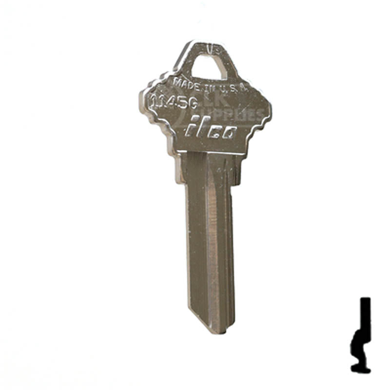 1145G Schlage Key Residential-Commercial Key Ilco