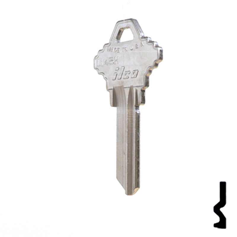 1145H Schlage Key Residential-Commercial Key Ilco