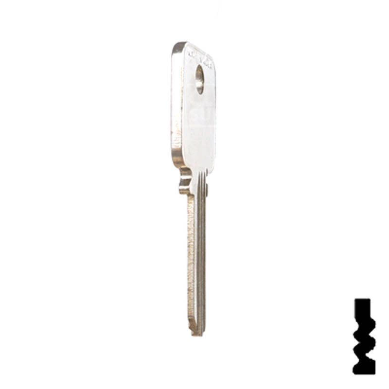 1638 Medeco 5 pin Biaxial G3 Key Residential-Commercial Key Ilco