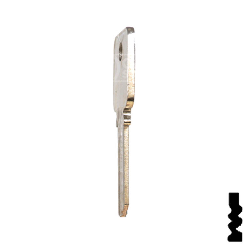 1638 Medeco 5 pin Biaxial G3 Key Residential-Commercial Key Ilco