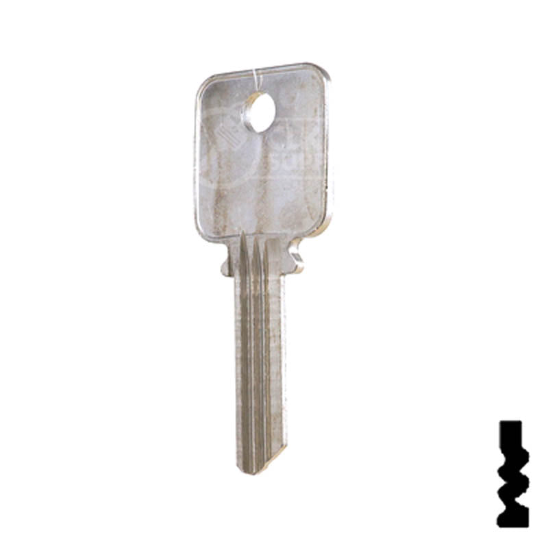 1638 Medeco 5 pin Biaxial G3 Key Residential-Commercial Key Ilco