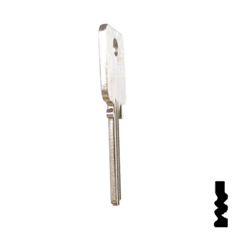 1638 Medeco 5 pin Biaxial G3 Key Residential-Commercial Key Ilco