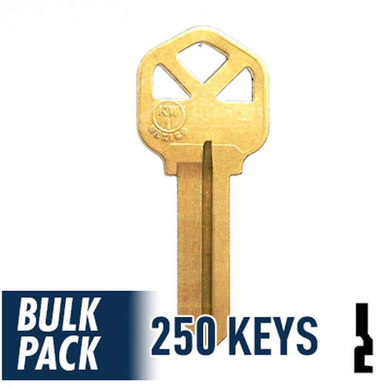 250 Pack KW1 Residential-Commercial Key JMA USA