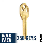 250 Pack KW1 Residential-Commercial Key JMA USA