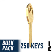 250 Pack KW1 Residential-Commercial Key JMA USA