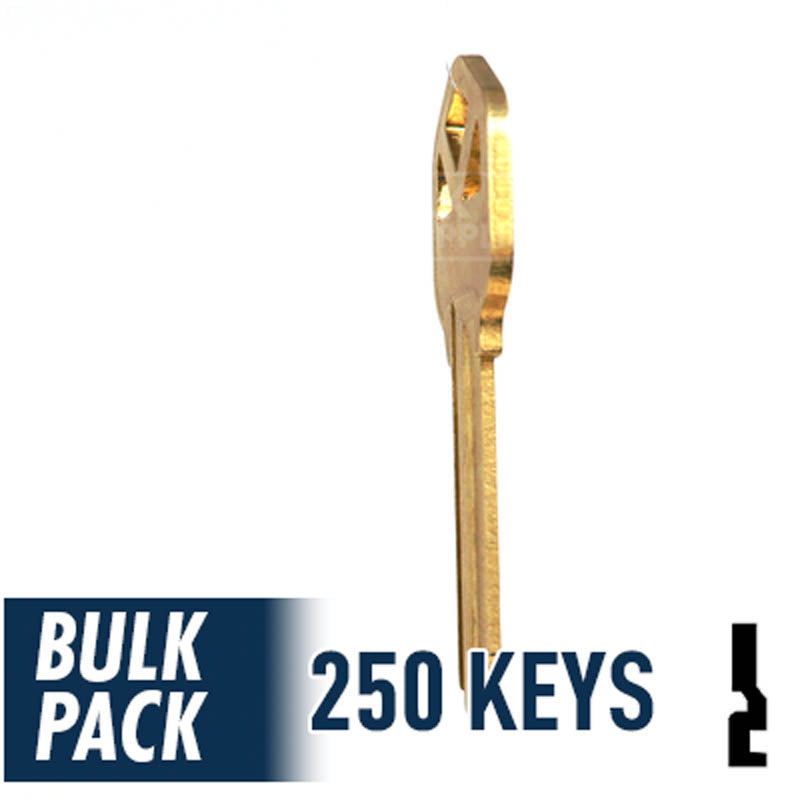 250 Pack KW1 Residential-Commercial Key JMA USA